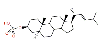 24-Nor-5a-cholest-22-en-3b-ol sulfate